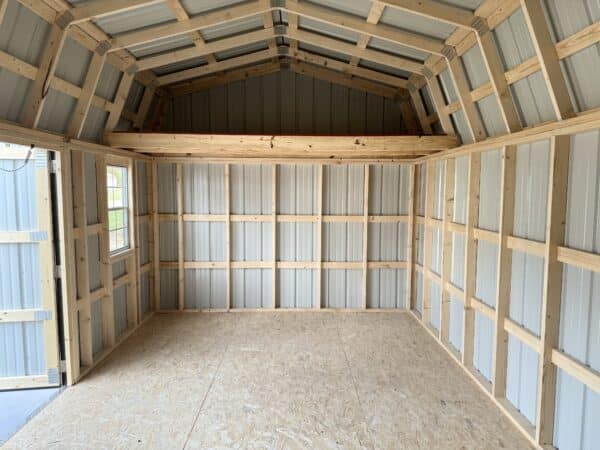 12x20 Highwall Lofted Barn