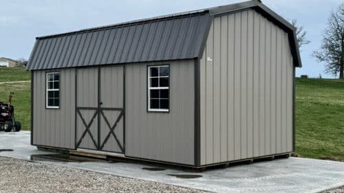 12x20 Highwall Lofted Barn