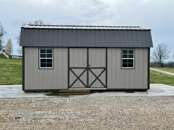12x20 Highwall Lofted Barn