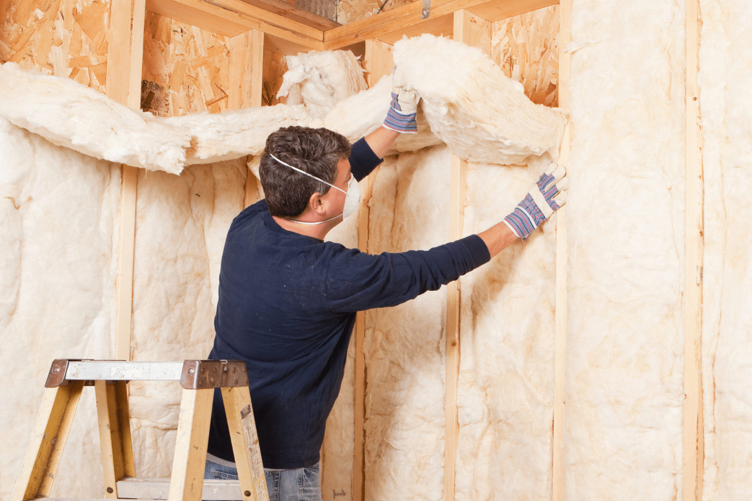 garden shed insulation installation