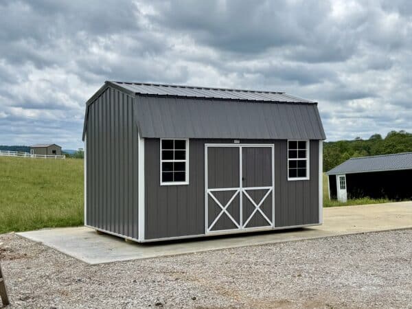 10×16 Highwall Lofted Barn (Your Accumulation Cache)
