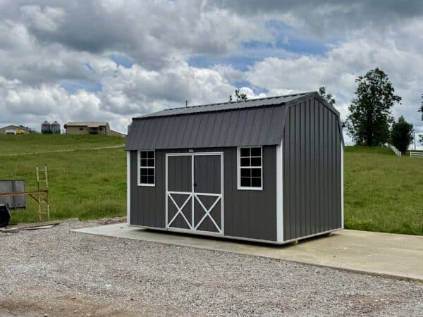 10×16 Highwall Lofted Barn (Your Accumulation Cache)