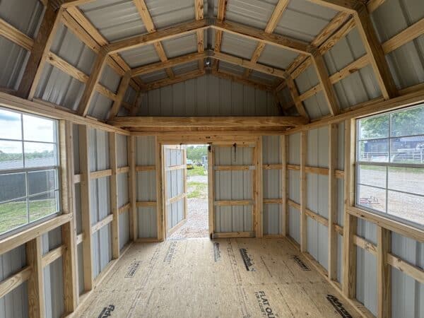 10×12 Highwall Lofted Barn (Your Accumulation Cache)