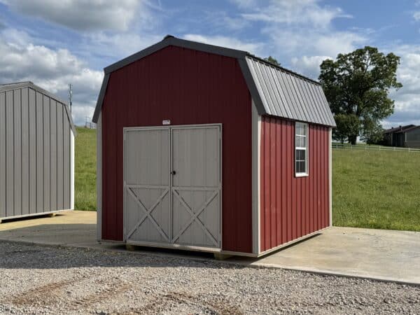 10×12 Highwall Lofted Barn (Your Accumulation Cache)