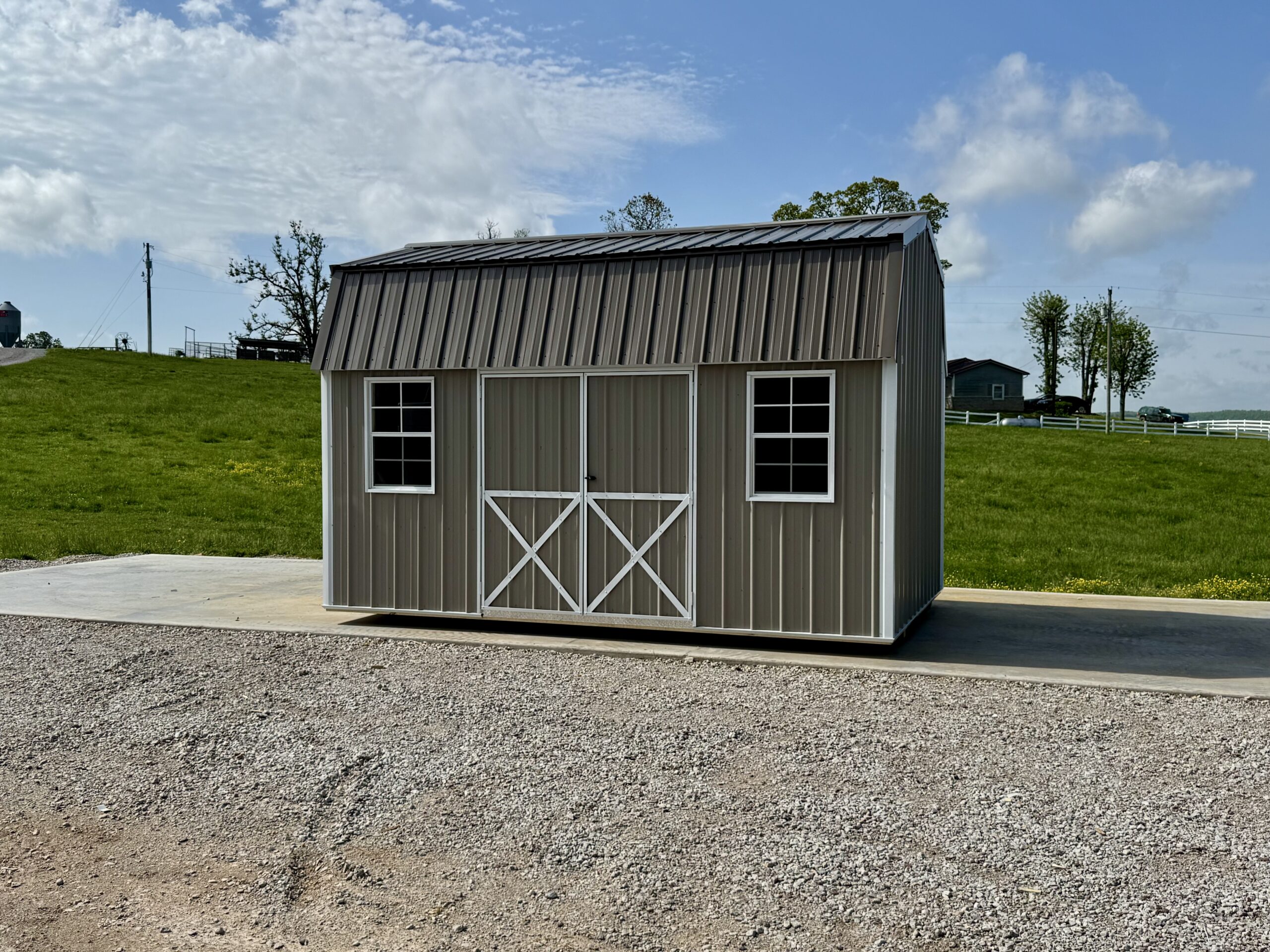 a metal barn shed for sale near Little Rock AR